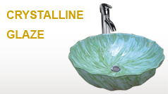 Crystalline Glaze Art Basin